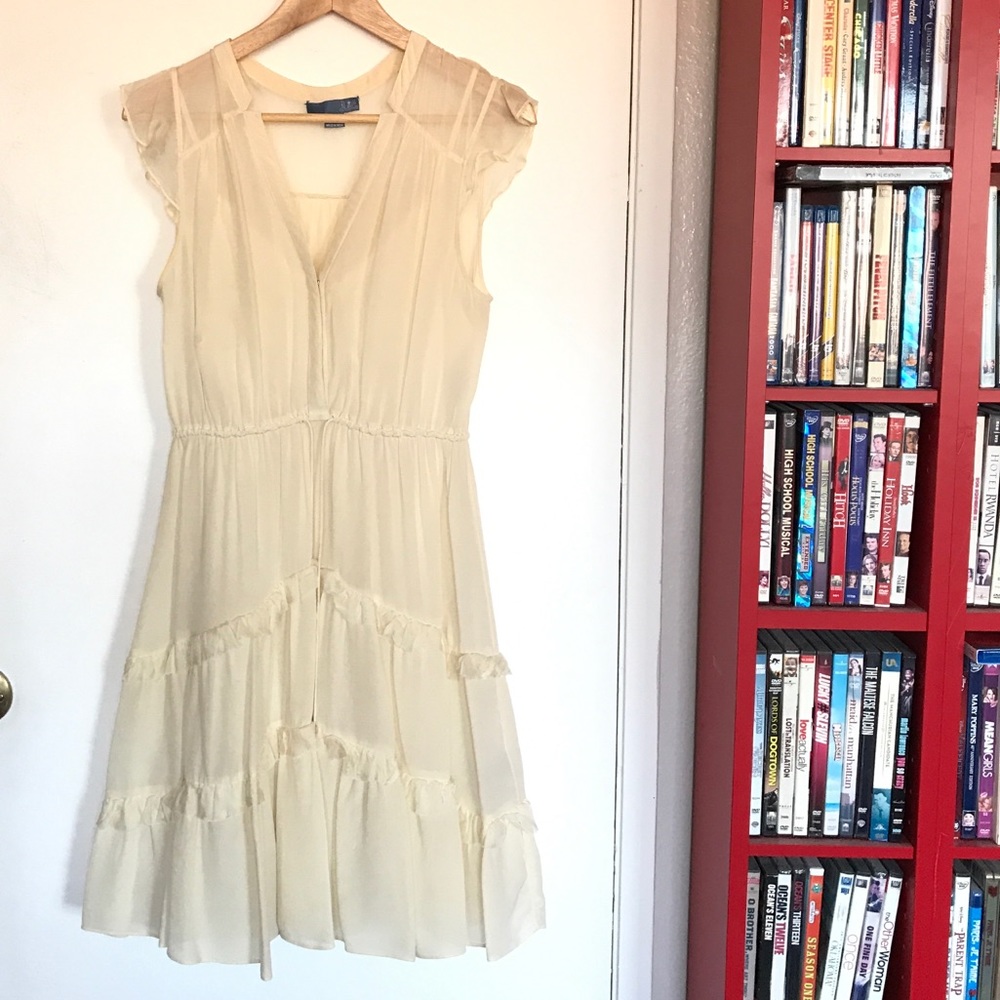 COPY - Silk Anthopologie Dress fully lined